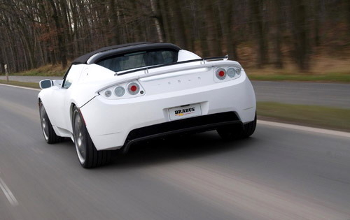 无污染的超级跑车 试驾博速Tesla 
