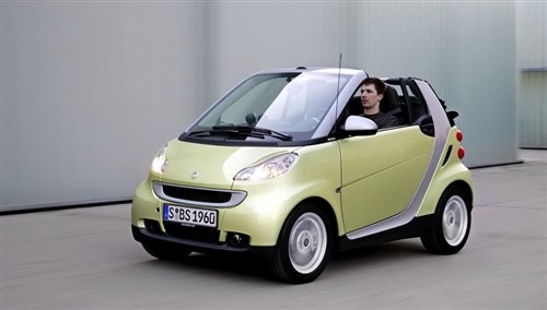 全球最小的汽车 奔驰Smart售价约13万起