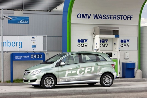 明年上市 奔驰B级F-CELL燃料电池车发布
