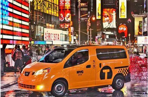 日产NV200 荣膺最受欢迎出租车用车选择