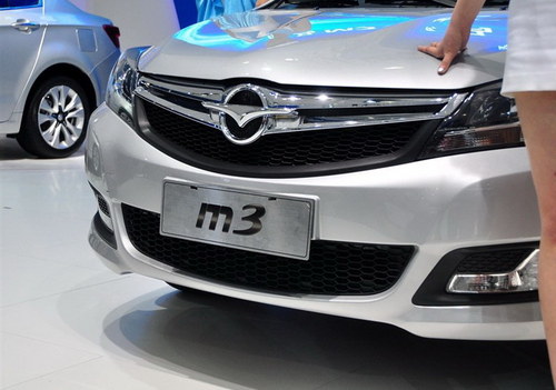 2012广州车展 海马紧凑型轿车M3发布