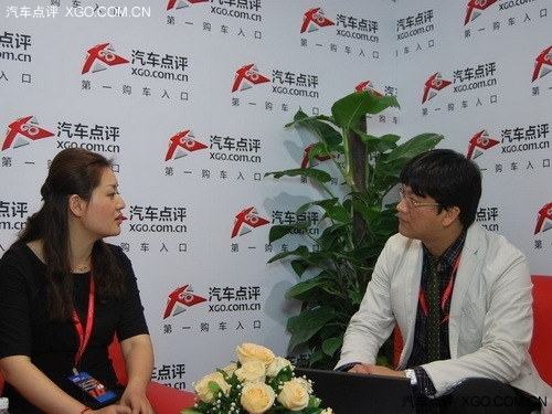 2012广州车展专访 荣威高级经理崔雅丽