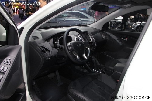 2012广州车展 现代ix35燃料电池版亮相