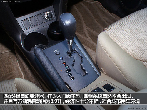 入门级的诱惑 RAV4 2.0AT经典版解析