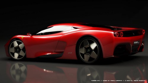 Enzo继任者 法拉利GTE概念车预展F70