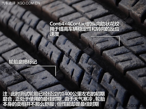 循迹性好 马牌Conti4×4Contact轮胎评测