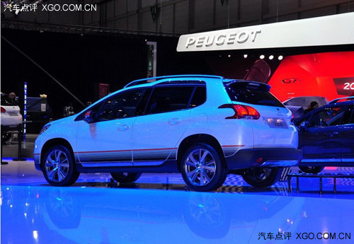2013日内瓦车展 标致2008量产版首发