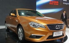 采用萨博平台 北京汽车C60F或年内上市