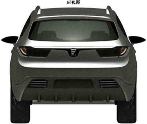 造型很动感 广汽新款SUV专利申报图曝光_X-P