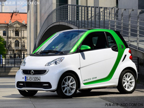 售22.5万 smart fortwo电动版车展发布