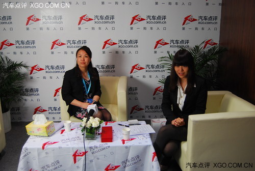 2013上海国际车展 专访五菱公司梁晓冬