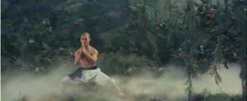 印象中的少林寺(图来源于电影《少林寺》)