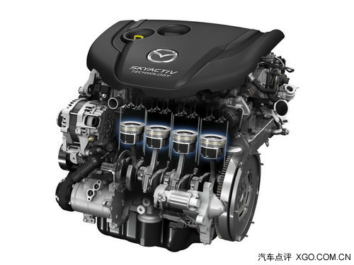 超低压缩比 马自达发布全新柴油发动机