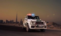 700马力！巴博斯为迪拜警方打造G级警车