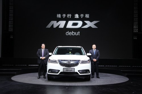 全新Acura MDX广州车展亮相发布