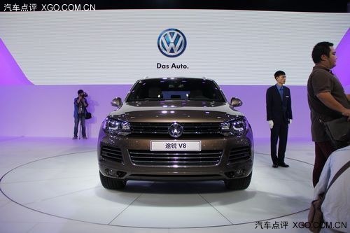 2013广州车展 大众途锐V8版正式上市
