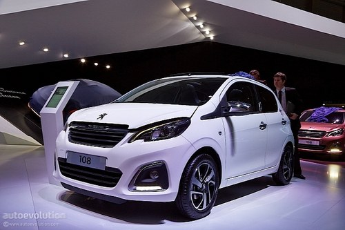 2014日内瓦车展 标致108微型车正式首发