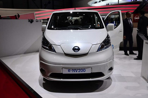 2014日内瓦车展 日产e-NV200车型亮相