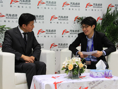 北京车展 专访上汽集团高级经理陈继业