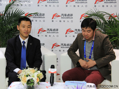 2014北京车展 访海马汽车总经理刘海权