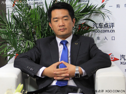 2014北京车展 访庞大双龙总经理郑天保