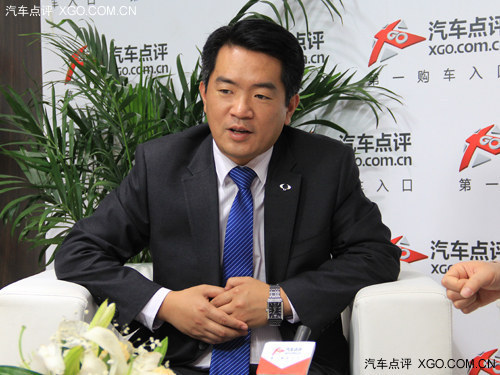 2014北京车展 访庞大双龙总经理郑天保