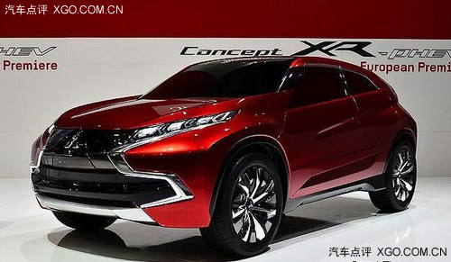 2014北京车展 三菱XR-PHEV概念车亮相