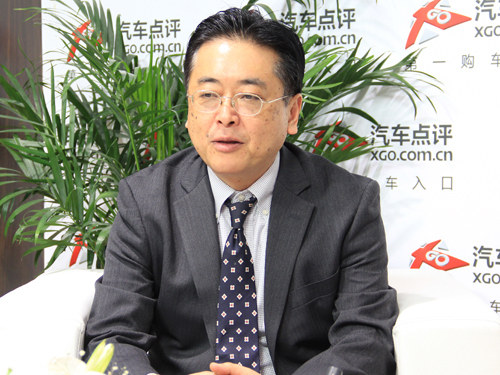 2014车展访长安马自达总经理藤橋稔先生