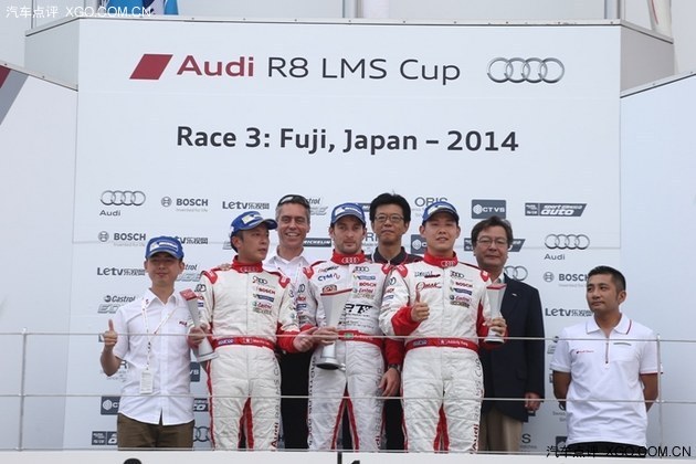 奥迪R8LMS杯亮相日本 首次造访富士赛道