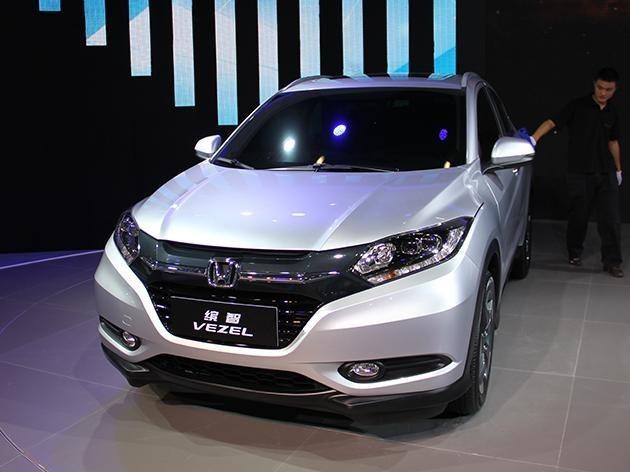 广汽本田缤智小型SUV实车照 将10月上市