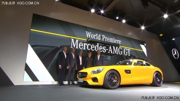 取消鸥翼门 奔驰AMG GT车系全球首发