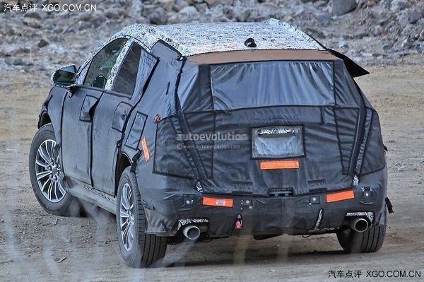 凯迪拉克全新SUV XT5谍照 有望明年发布