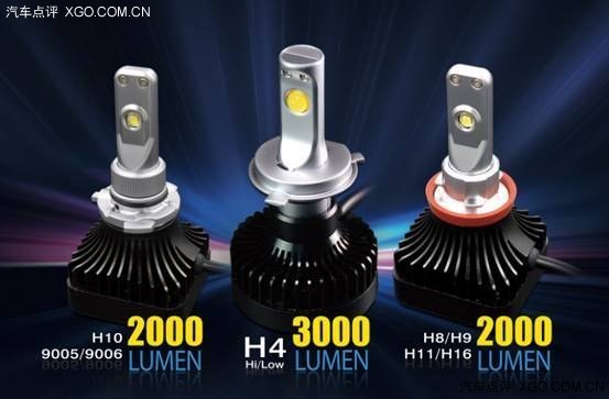 雪莱特LED车灯 让LED大灯改装成为可能