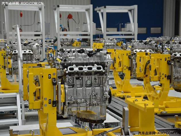 参观上汽SGE工厂 剖析荣威360发动机