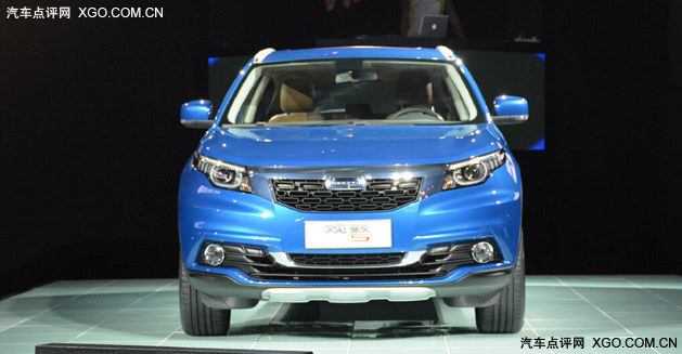 2015广州车展 观致5 SUV预售15-22万元