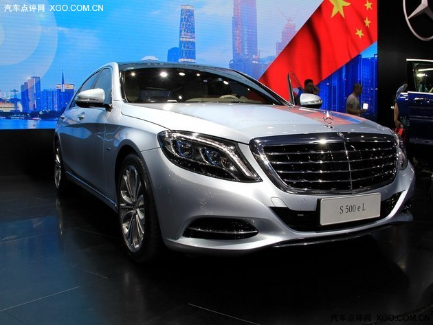 2015广州车展 奔驰S500/C350混动版上市