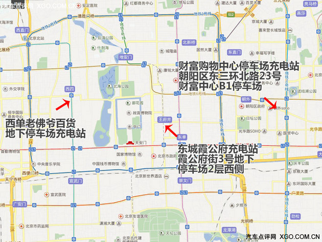 点评大调查 北京三大商圈充电桩现状
