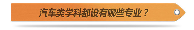 汽车类专业哪家强？给报高考志愿的你