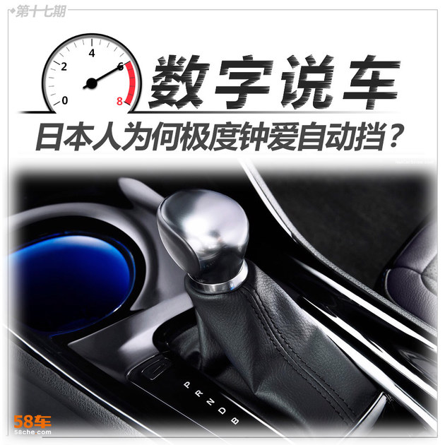 数字说车(17)日本人为何极度钟爱自动挡