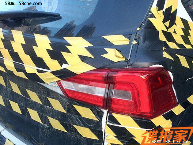 东风风行SX5-谍照图曝光 定位紧凑级SUV