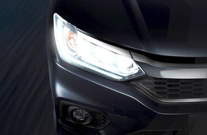 配LED大灯 本田发布改款锋范车型预告图