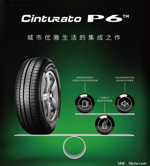 专为亚太市场设计 倍耐力发布Cinturato P6