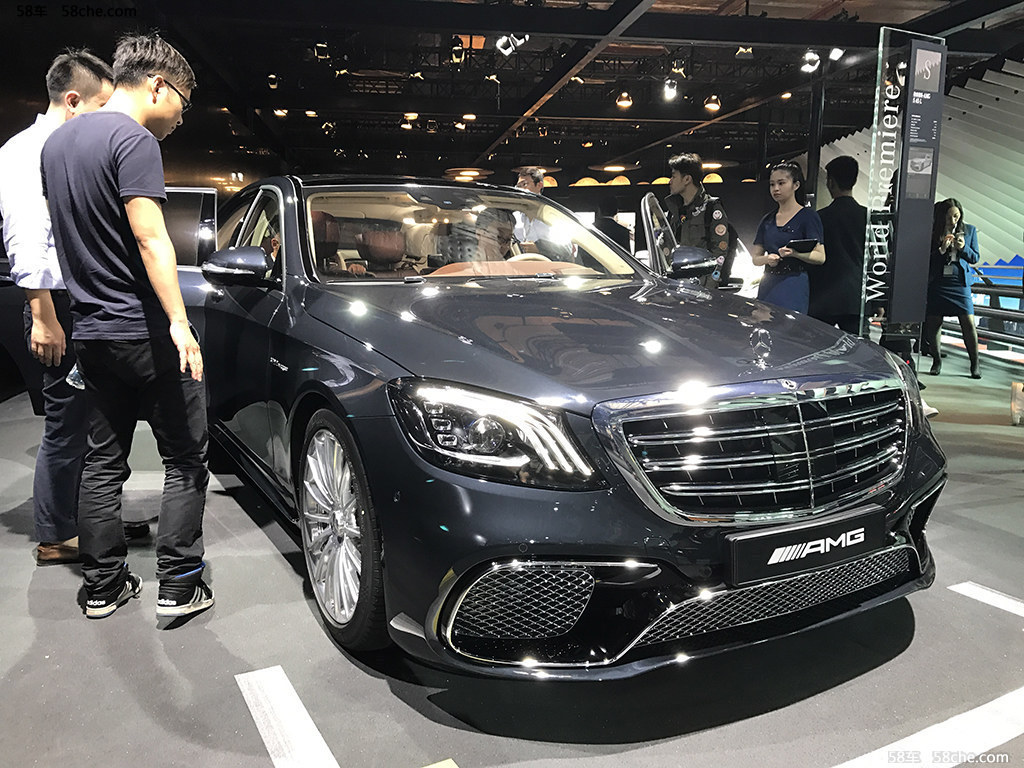 2017上海车展 奔驰amg s 65 l正式亮相