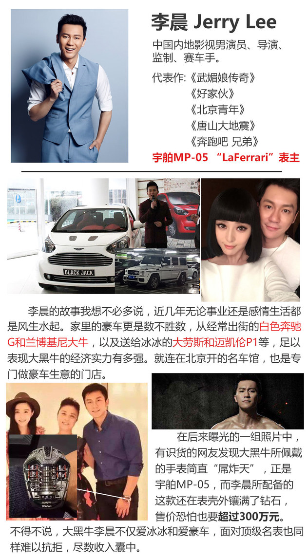 跑男李晨助阵 宇舶法表拉利主题展开幕