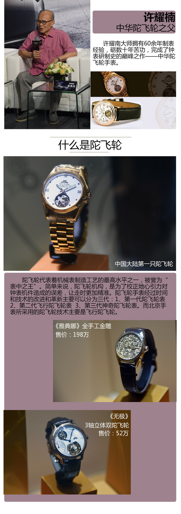 陀飞轮北京造 和丰田皇冠走进北京手表厂