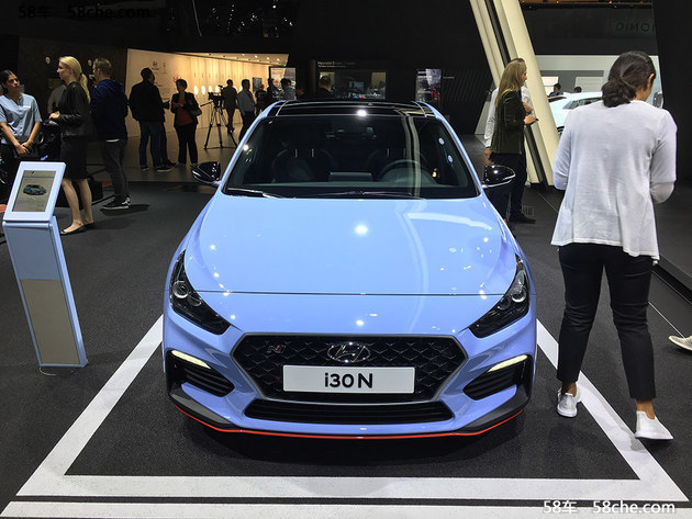 2017法兰克福车展 现代i30 N正式亮相