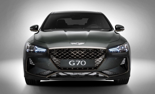 现代genesis g70官图发布 2018年初上市