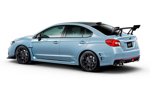 斯巴鲁WRX STI S208官图发布 限量450台