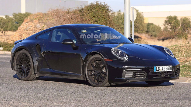 保时捷全新911 Turbo谍照 或2019年亮相