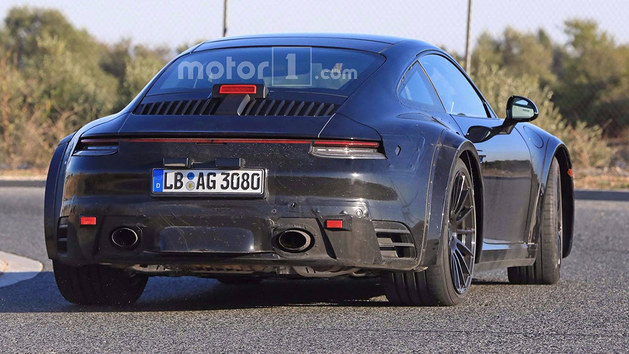 保时捷全新911 Turbo谍照 或2019年亮相